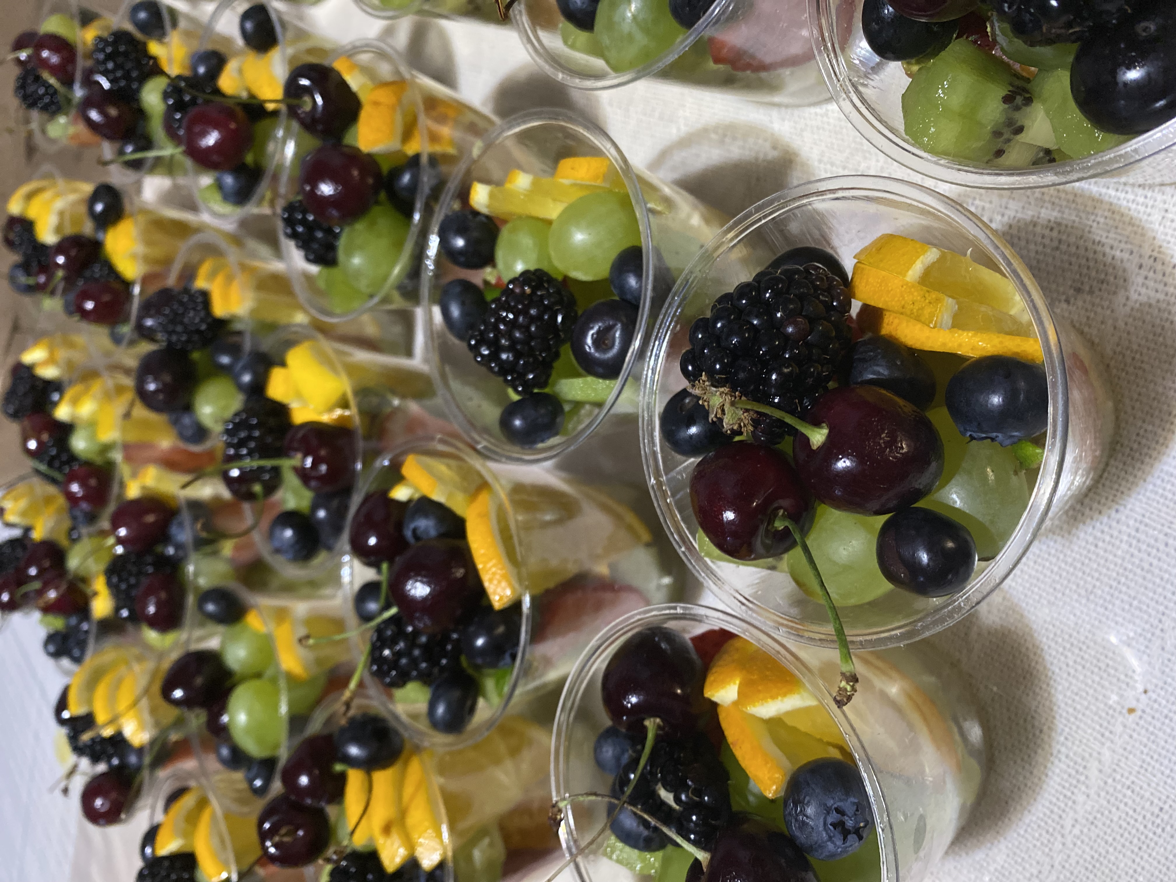 Vaso de frutas