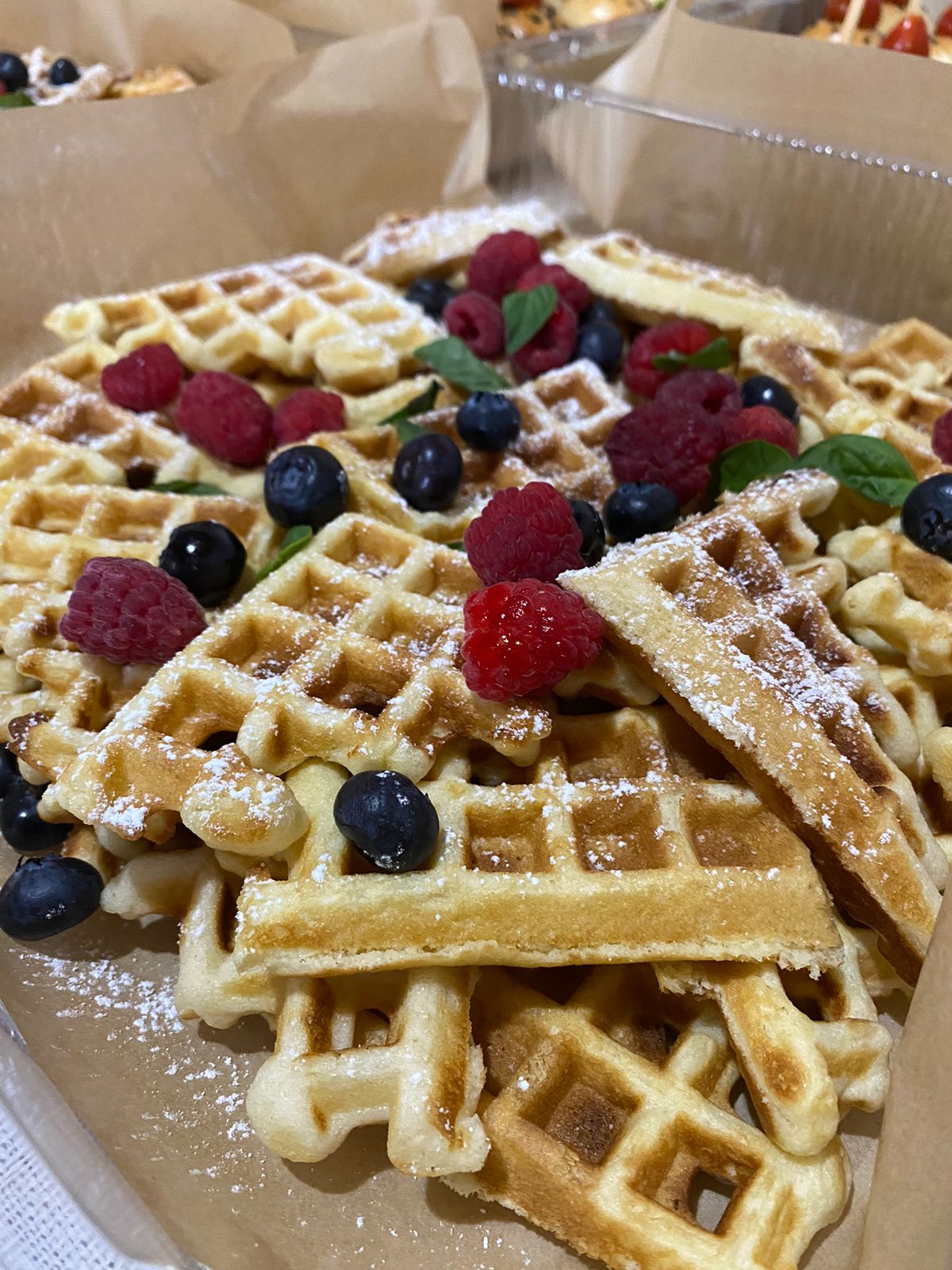 Waffles surtidos